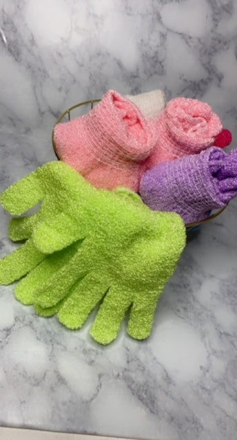 Exfoliating Glove Set